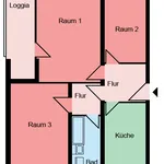 Miete 3 Schlafzimmer wohnung von 80 m² in Unna