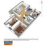 Miete 3 Schlafzimmer wohnung von 72 m² in Monheim