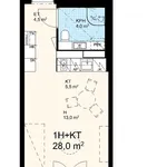 Vuokraa 1 makuuhuoneen asunto, 28 m² paikassa Nurmijärvi