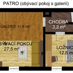 Pronajměte si 3 ložnic/e dům o rozloze 65 m² v Husinec