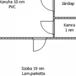 Rent 1 bedroom apartment of 34 m² in Salgótarján