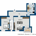 Rent 2 bedroom apartment of 67 m² in Berlin