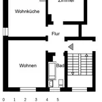 Miete 2 Schlafzimmer wohnung von 55 m² in Essen