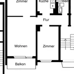 Miete 4 Schlafzimmer wohnung von 57 m² in Duisburg