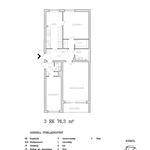 Hyr ett 3-rums lägenhet på 76 m² i Ludvigsberg