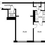 Rent 1 rooms apartment of 50 m², in Stockholm