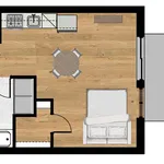 2 bedroom apartment of 462 sq. ft in Sherbrooke