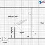 Pronajměte si 2 ložnic/e byt o rozloze 35 m² v Capital City of Prague