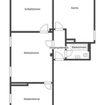 Miete 3 Schlafzimmer wohnung von 55 m² in Montabaur