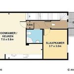 Huur 3 slaapkamer appartement van 80 m² in Spijkerbuurt