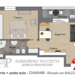 Rent 2 bedroom apartment of 63 m² in Chiavari