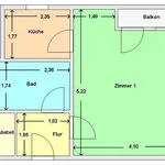 Miete 2 Schlafzimmer wohnung von 33 m² in Berlin