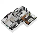 Huur 1 slaapkamer appartement van 49 m² in 's-Gravenvoeren - Fouron-le-Comte