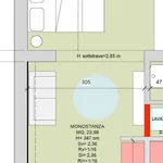 Affitto 1 camera appartamento di 35 m² in Bologna