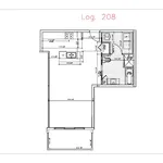 2 bedroom apartment of 624 sq. ft in Sherbrooke