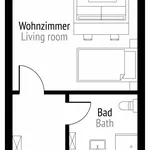 Miete 1 Schlafzimmer wohnung von 35 m² in Bremen