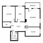 Rent 4 bedroom apartment of 70 m² in Gelsenkirchen