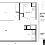 Appartement de 42 m² avec 2 chambre(s) en location à Champigny-sur-Marne