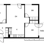 Rent 4 bedroom apartment of 75 m² in Vantaa