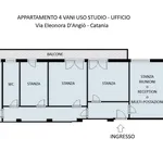 Rent 4 bedroom apartment of 120 m² in Catania