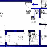 3 Zi. Wohnung mit Balkon am östlichen Stadtrand