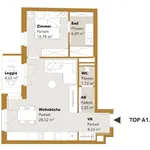 Rent 2 bedroom apartment of 57 m² in Vienna