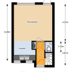 Huur 1 slaapkamer appartement van 50 m² in amsterdam