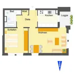 Schöne 2 Zimmer Wohnung mit Wohnberechtigungsschein