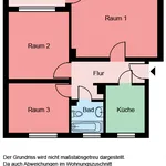 Miete 3 Schlafzimmer wohnung von 63 m² in Castrop-Rauxel