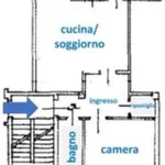 Affitto 2 camera appartamento di 60 m² in Colleretto Castelnuovo