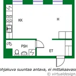 Vuokraa 1 makuuhuoneen asunto, 27 m² paikassa Turku