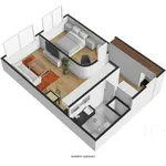 Rent 2 bedroom apartment of 46 m² in Praha