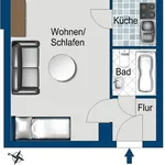 Miete 2 Schlafzimmer wohnung von 26 m² in Berlin