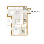 Miete 2 Schlafzimmer wohnung von 54 m² in Vienna