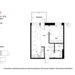 Rent 2 bedroom apartment of 41 m² in Helsinki