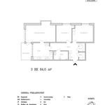 Hyr ett 3-rums lägenhet på 84 m² i Ludvigsberg