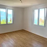 Magnifique appartement de 3.5 pièces au rez-de-chaussée avec vue impressionnante sur le lac et les Alpes